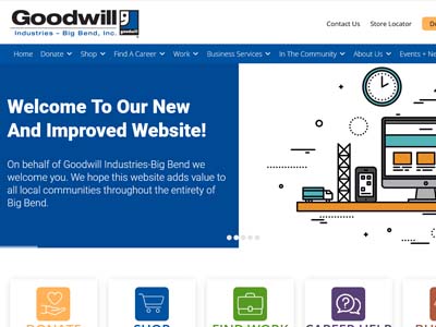 Goodwill Big Bend Website
